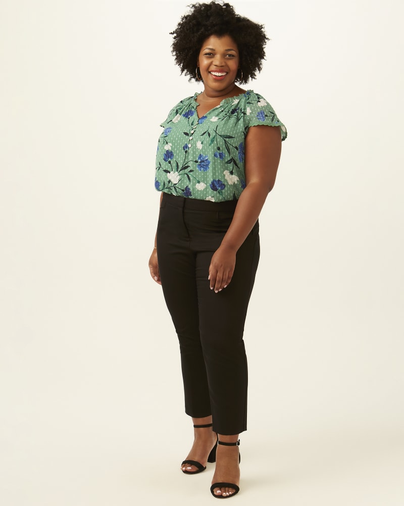 Plus size model with rectangle body shape wearing  by Rafaella | Dia&Co | dia_product_style_image_id:202295